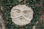 Green Man Plaque